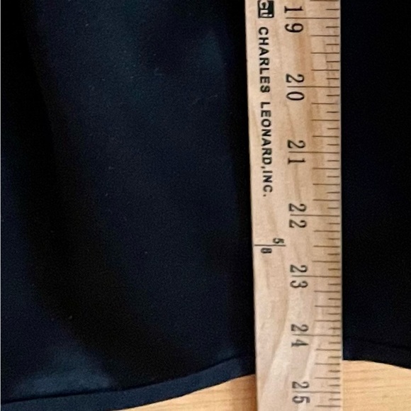 St John Black Sleeveless Silk Top Medium Church Modest Old Money Preppy Formal - Picture 10 of 11